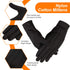 SATINIOR 8 Pairs Nylon Cotton Gloves Costume Uniform Police Parade Gloves Formal Tuxedo Honor Guard Parade for Women Men...